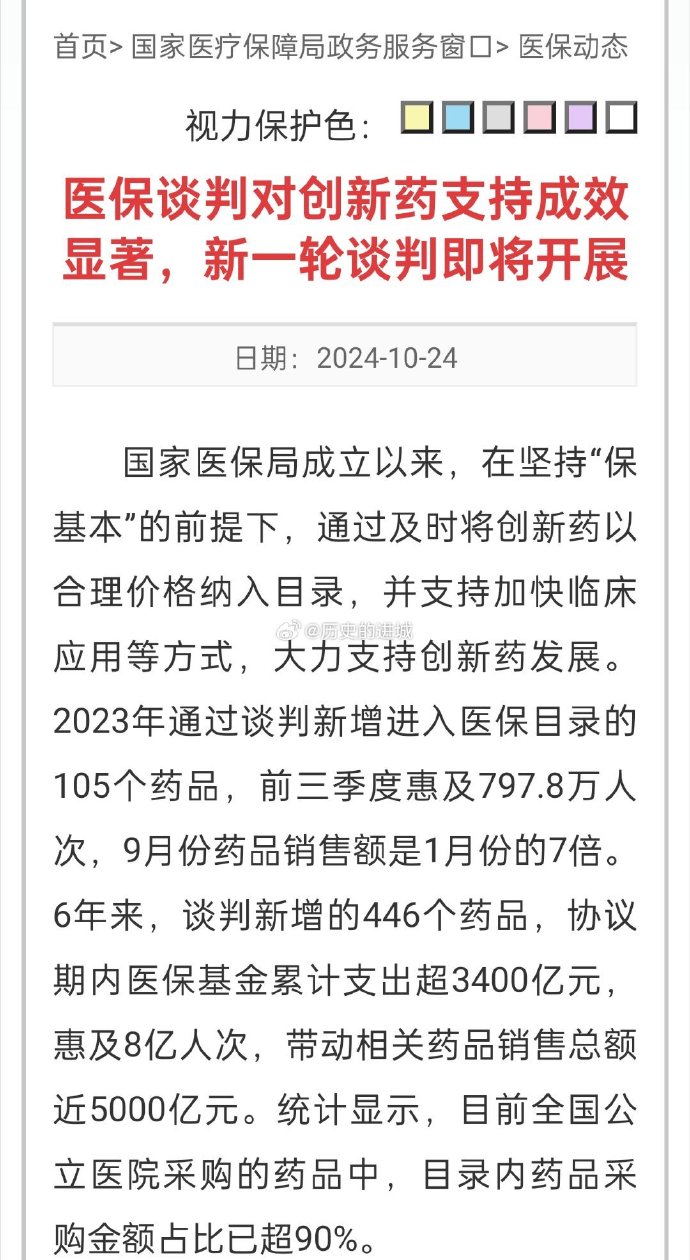 医保谈判六年记