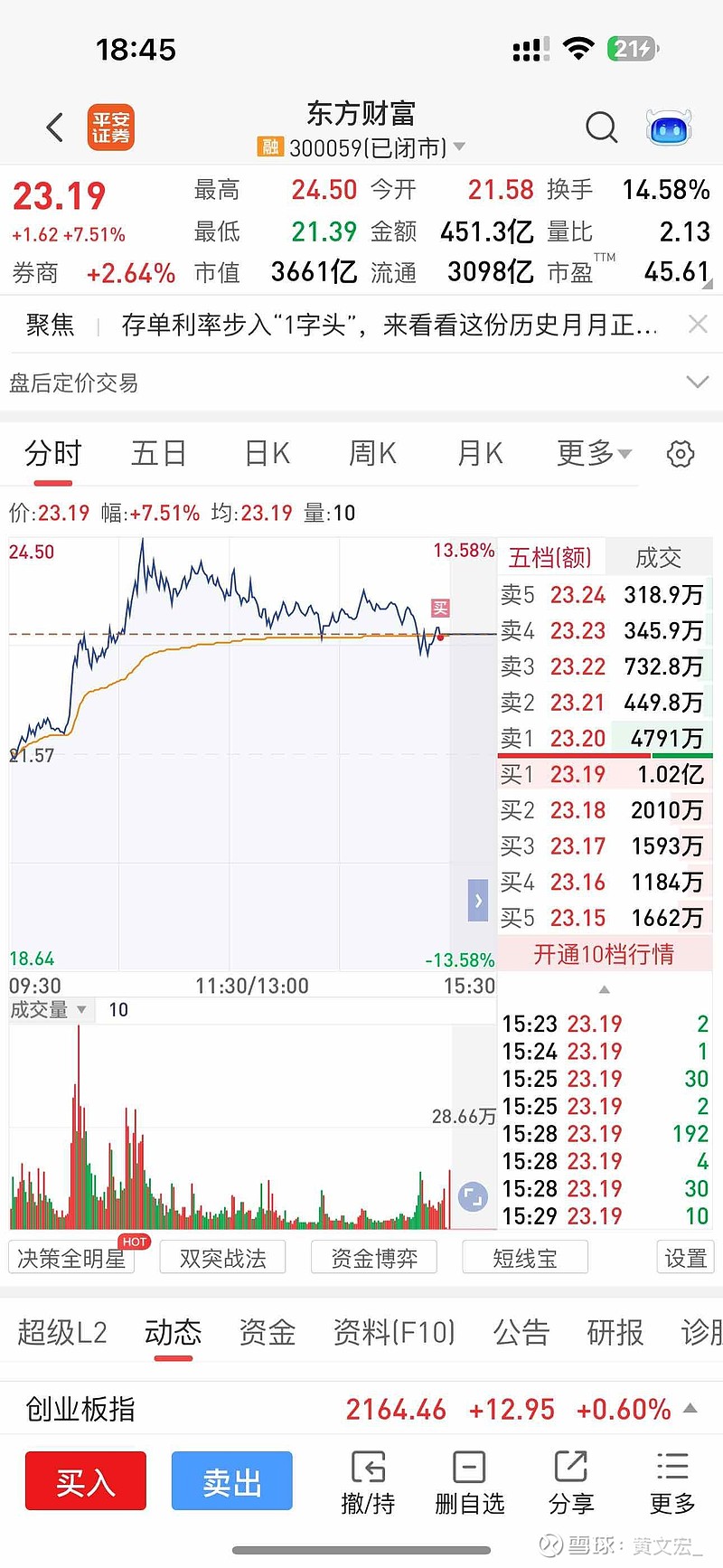 东方财富（300059）2025年一季报简析：营收净利润同比双双增长