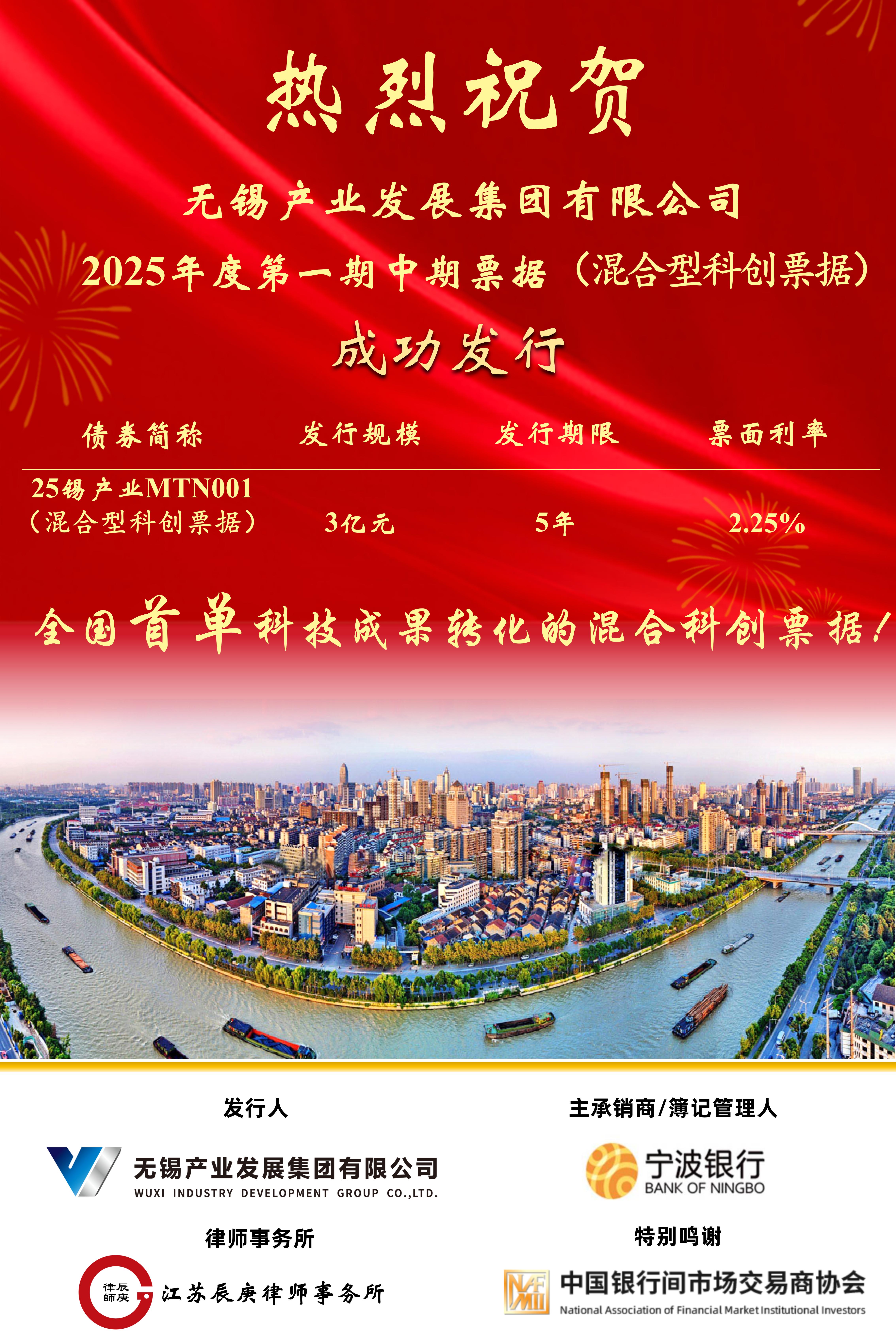 首批银行间科创债发行主体亮相 工行、兴业、杭州银行合计250亿
