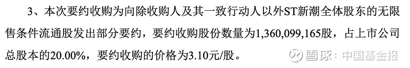 ST 新潮竞争要约初见眉目 金帝石油已出局