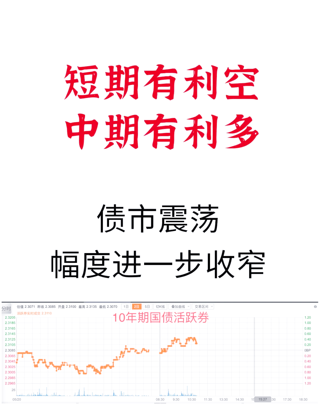 定价逻辑切换 债市交易应保持谨慎