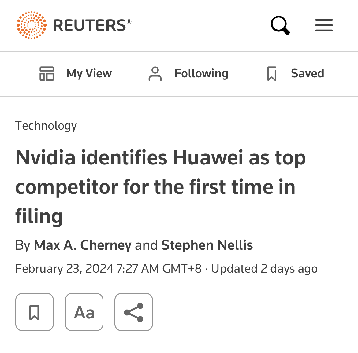 美方限制使用华为芯片，外交部：坚决反对，绝不接受！