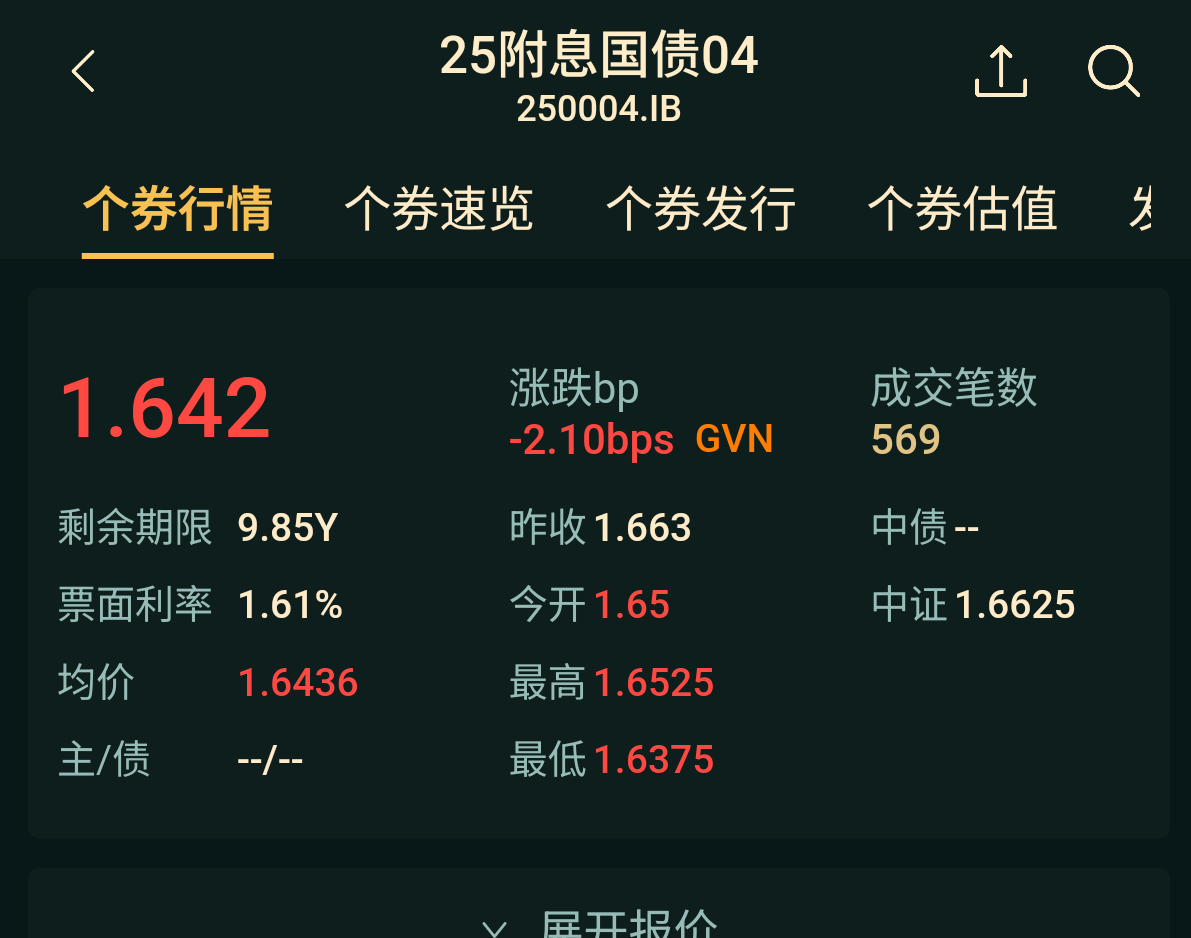 国债期货早盘开盘 30年期主力合约涨0.44%