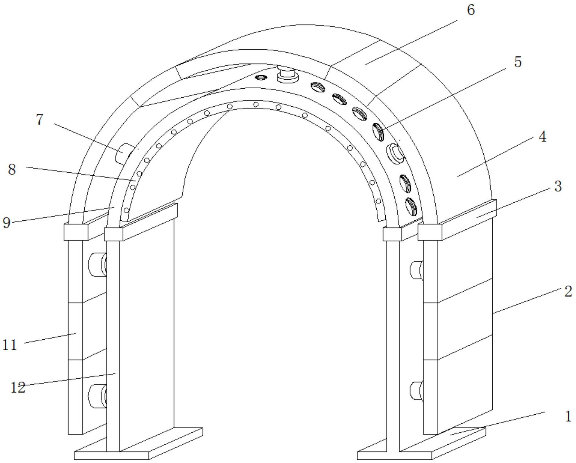 神马电力获得发明专利授权：“一种变电构架”