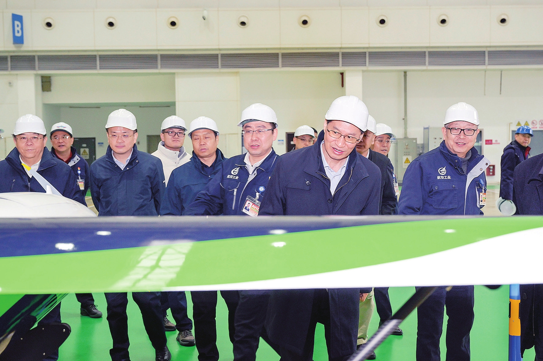 中国航空工业集团党组领导到相关单位开展调研工作