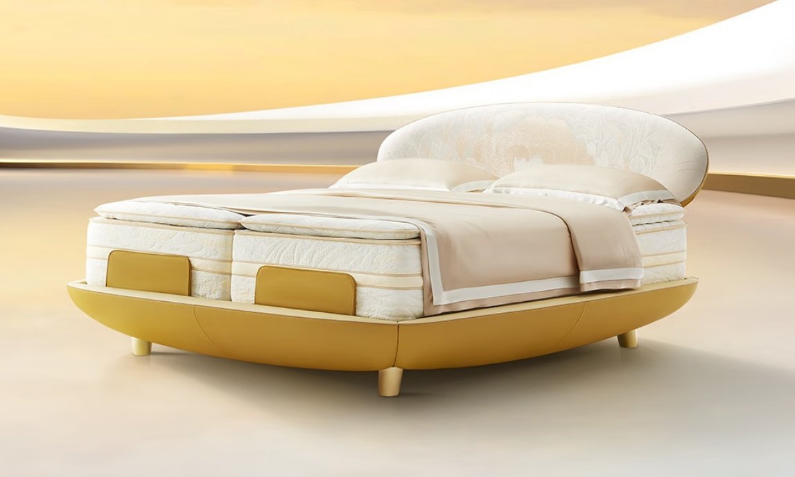 喜临门获得外观设计专利授权：“床架（超柔软床A）”