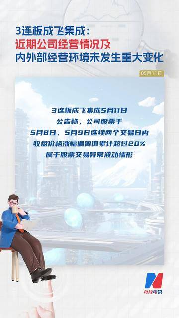 二连板海科新源：近期公司经营情况及内外部经营环境未发生重大变化
