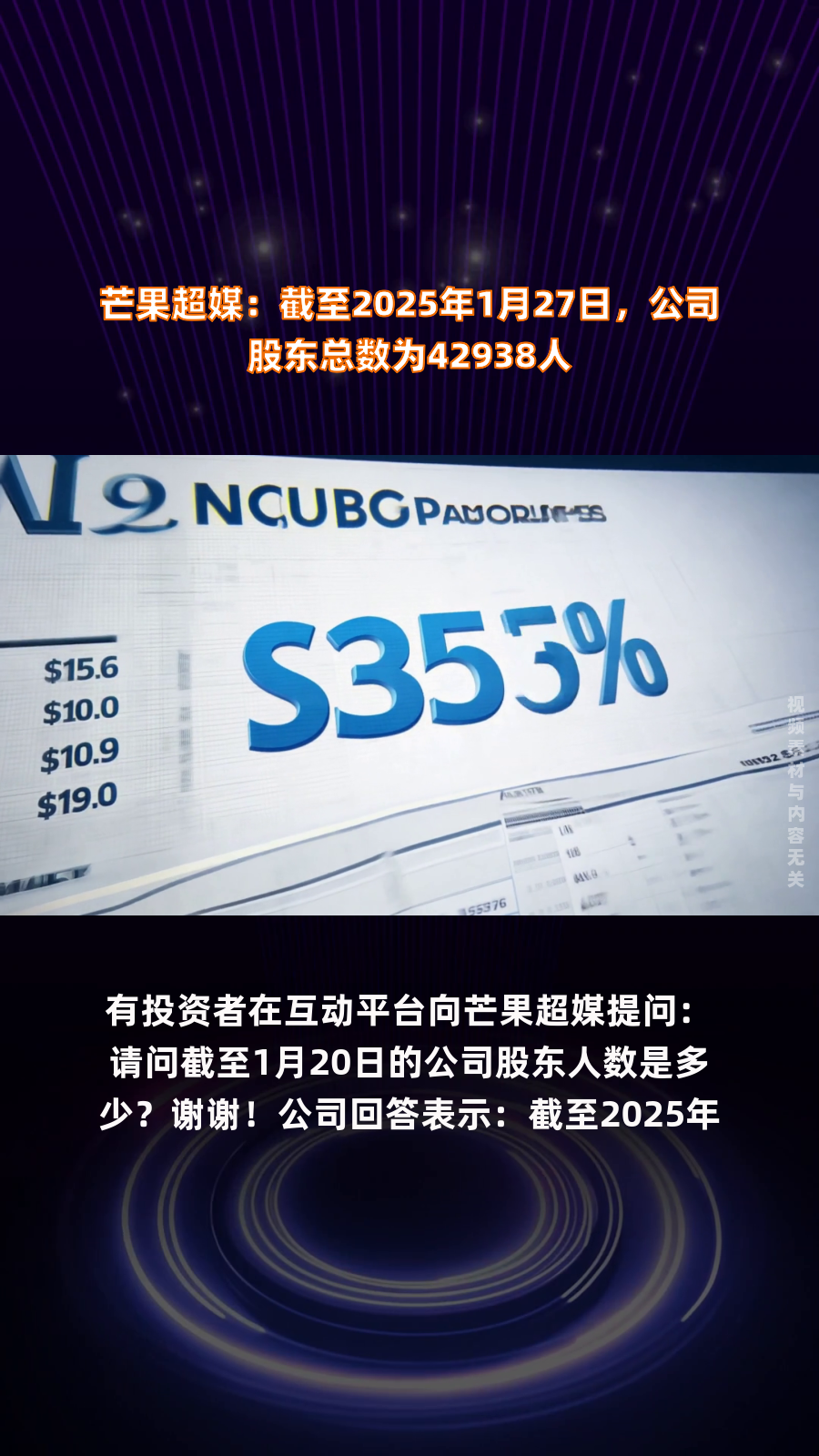 中瓷电子：根据中国登记结算深圳分公司提供的数据截止至2025年6月20日收盘公司股东总户数20535户已合并