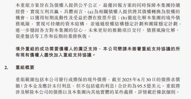 10多家出险房企债务重组或重整获批！民企发行海外债破冰