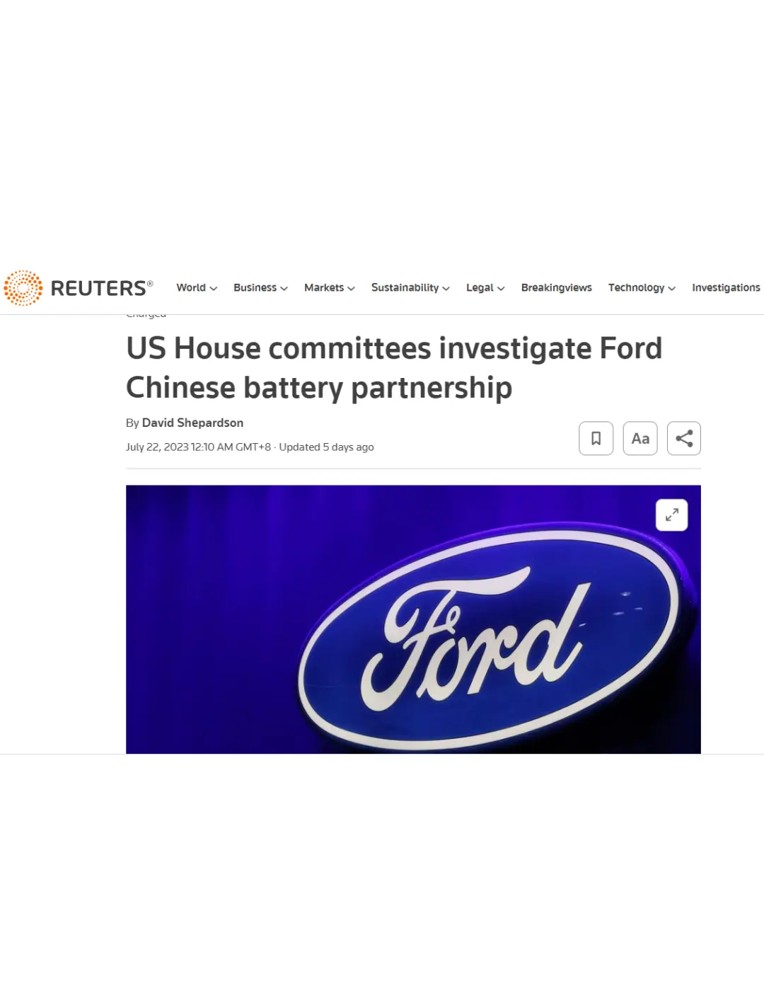 宁德时代：公司凝聚态电池能量密度最高可达500Wh/kg 正在进行民用电动载人飞机项目的合作开发