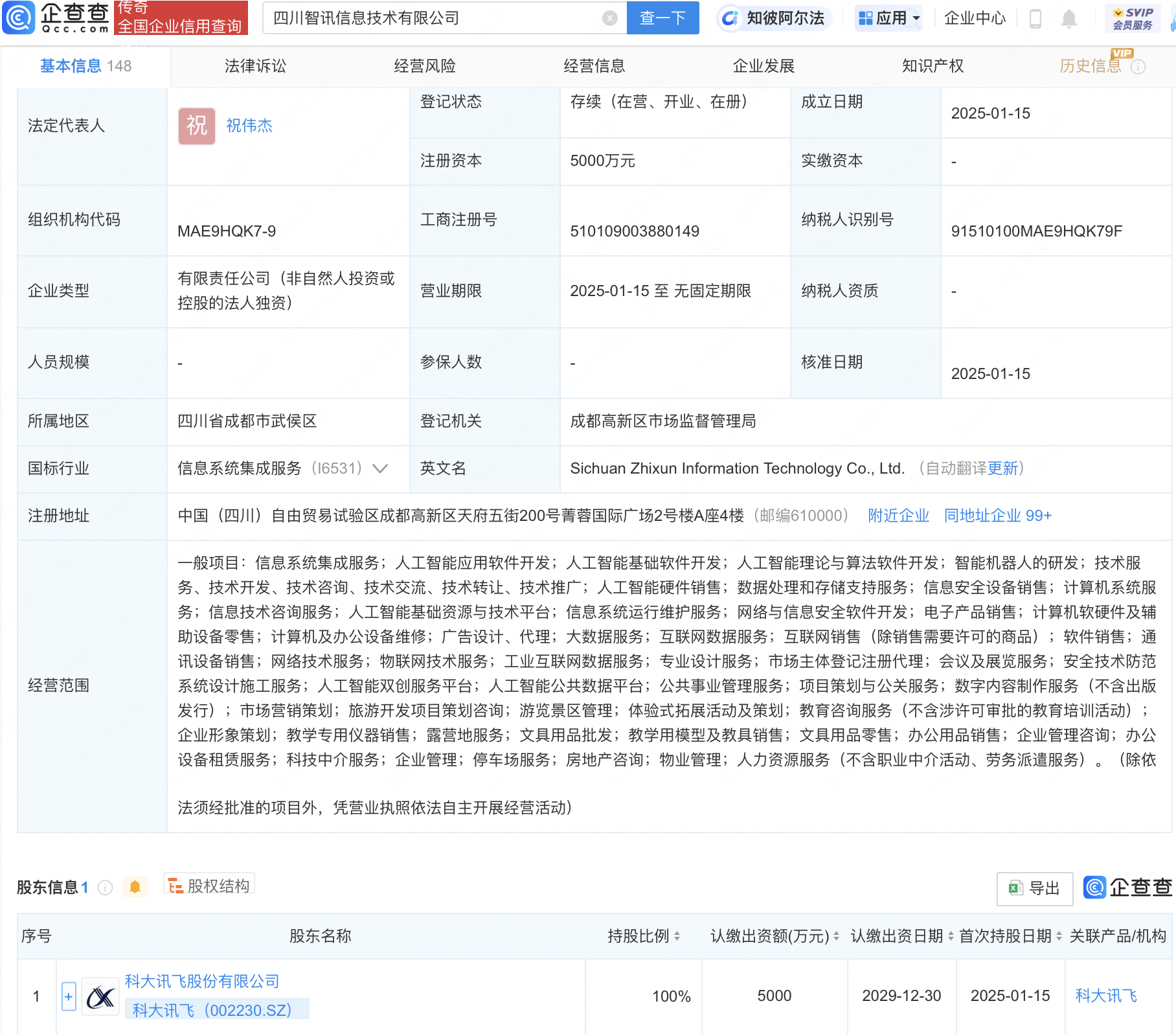 科大讯飞获得外观设计专利授权：“机器人”