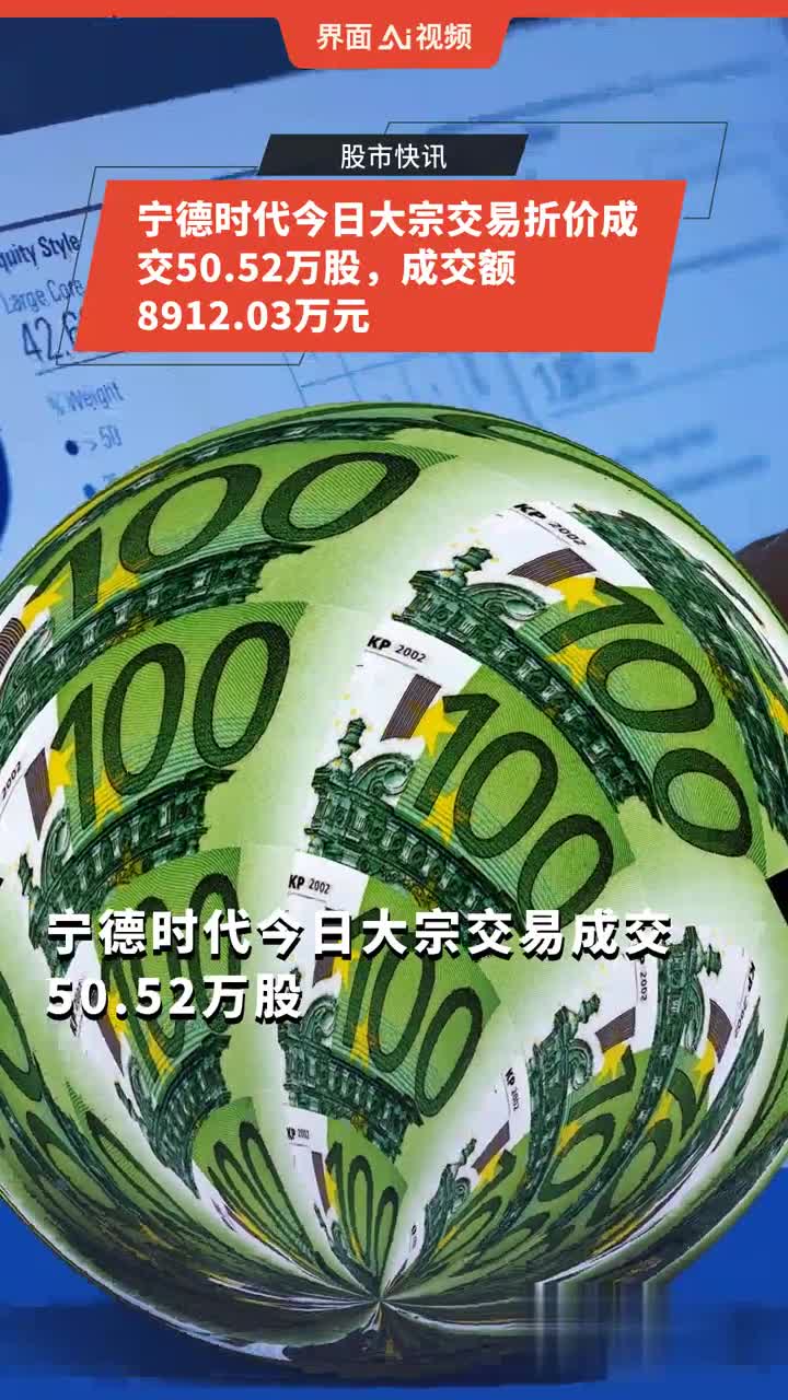 九号公司现5笔大宗交易 均为折价成交