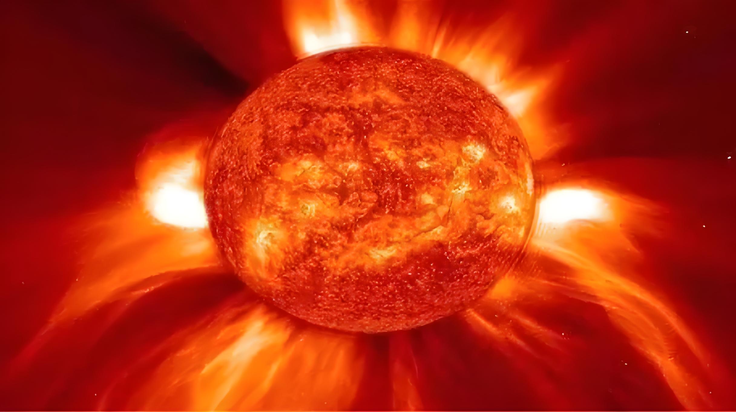 太阳爆发X8.1级耀斑