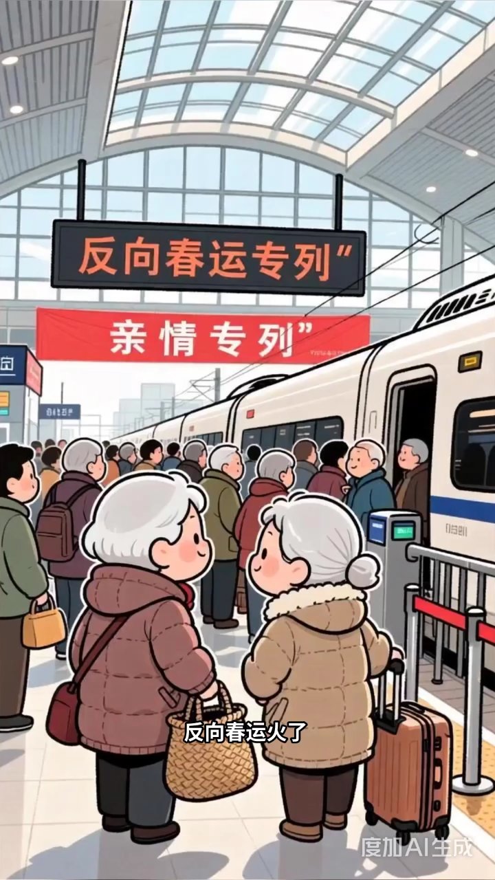 人乘高铁 车“坐”火车 铁路春运出行新风尚