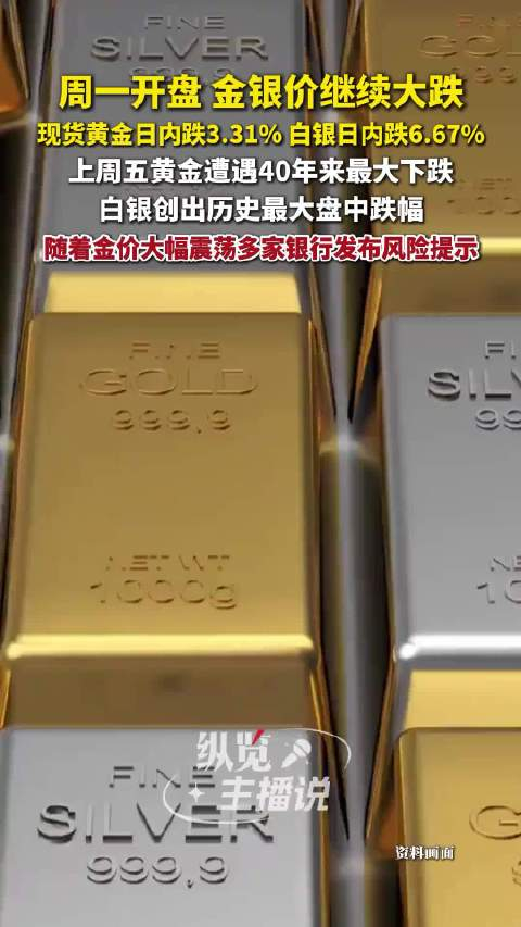 金银价波动加剧 直播间“金银锁价”玩法不灵了？