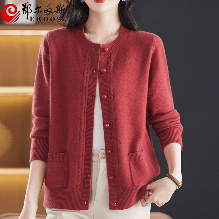 鄂尔多斯获得外观设计专利授权：“女式羊绒衫（2544）”